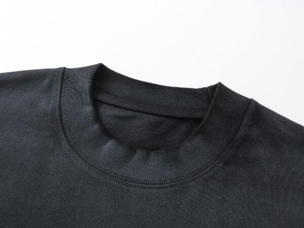 Basics-Editions - 360 GSM T-SHIRT - BLACK VINTAGE – Image 5