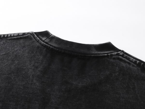 Basics-Editions - 360 GSM T-SHIRT - “BLACK ACID” – Image 6