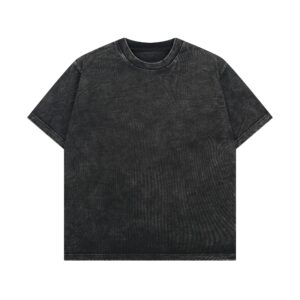 Basics-Editions - 360 GSM T-SHIRT - “BLACK ACID”