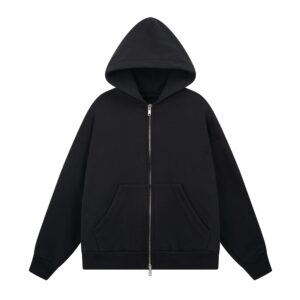 Basics - editions - 1000 GSM ZIP UP – “BLACK”