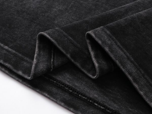 Basics-Editions - 360 GSM T-SHIRT - “BLACK ACID” – Image 5