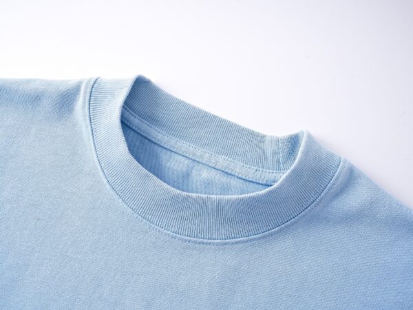 Basics-editions - 360 GSM T-SHIRT - “LIGHTBLUE” – Image 6