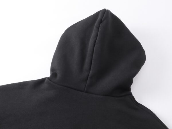 Basics - editions - 1000 GSM ZIP UP – “BLACK” – Image 4