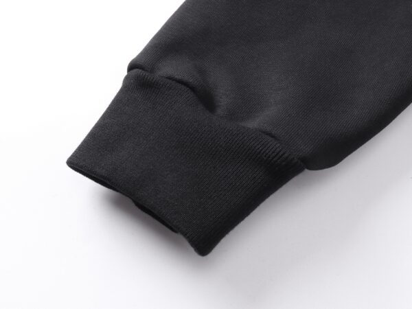 Basics - editions - 1000 GSM ZIP UP – “BLACK” – Image 6