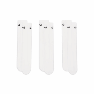 Basics - Editions Chaussettes NIKE (blanc) de training mi-mollet (3 paires)